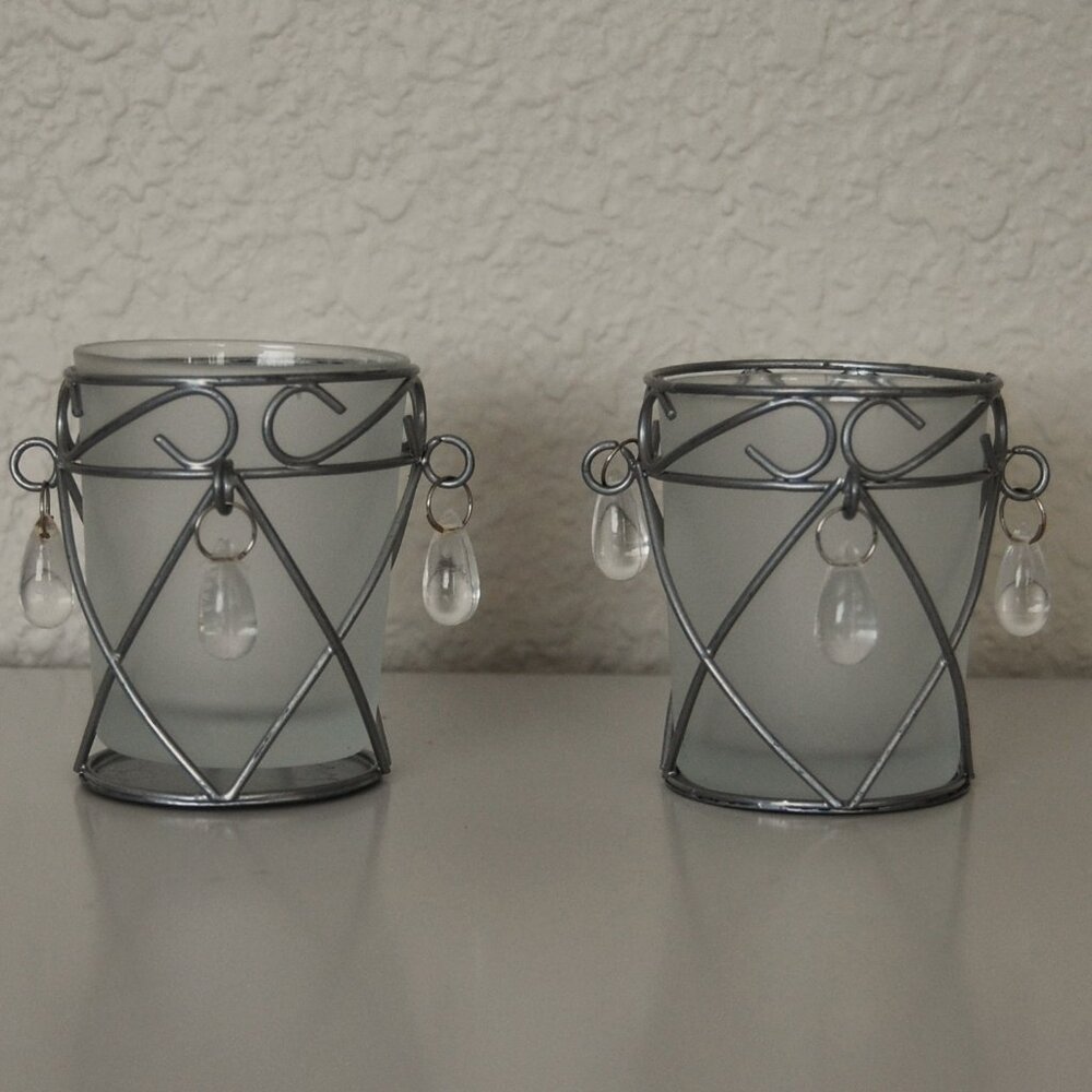 Set of 2 Votive Candle Holders